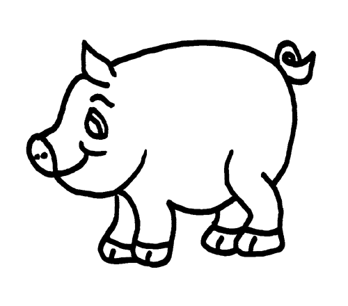 26 Pig Outline Frees That You Can Download To Computer And Clipart ...