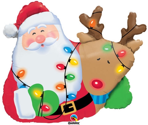 Santa & Rudolph Supershape