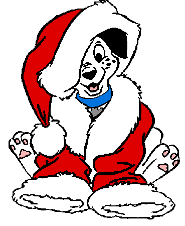 101 Dalmatians Christmas Clipart - Disney Clipart Galore