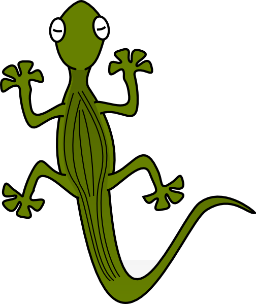 Gecko clip art - vector clip art online, royalty free & public domain