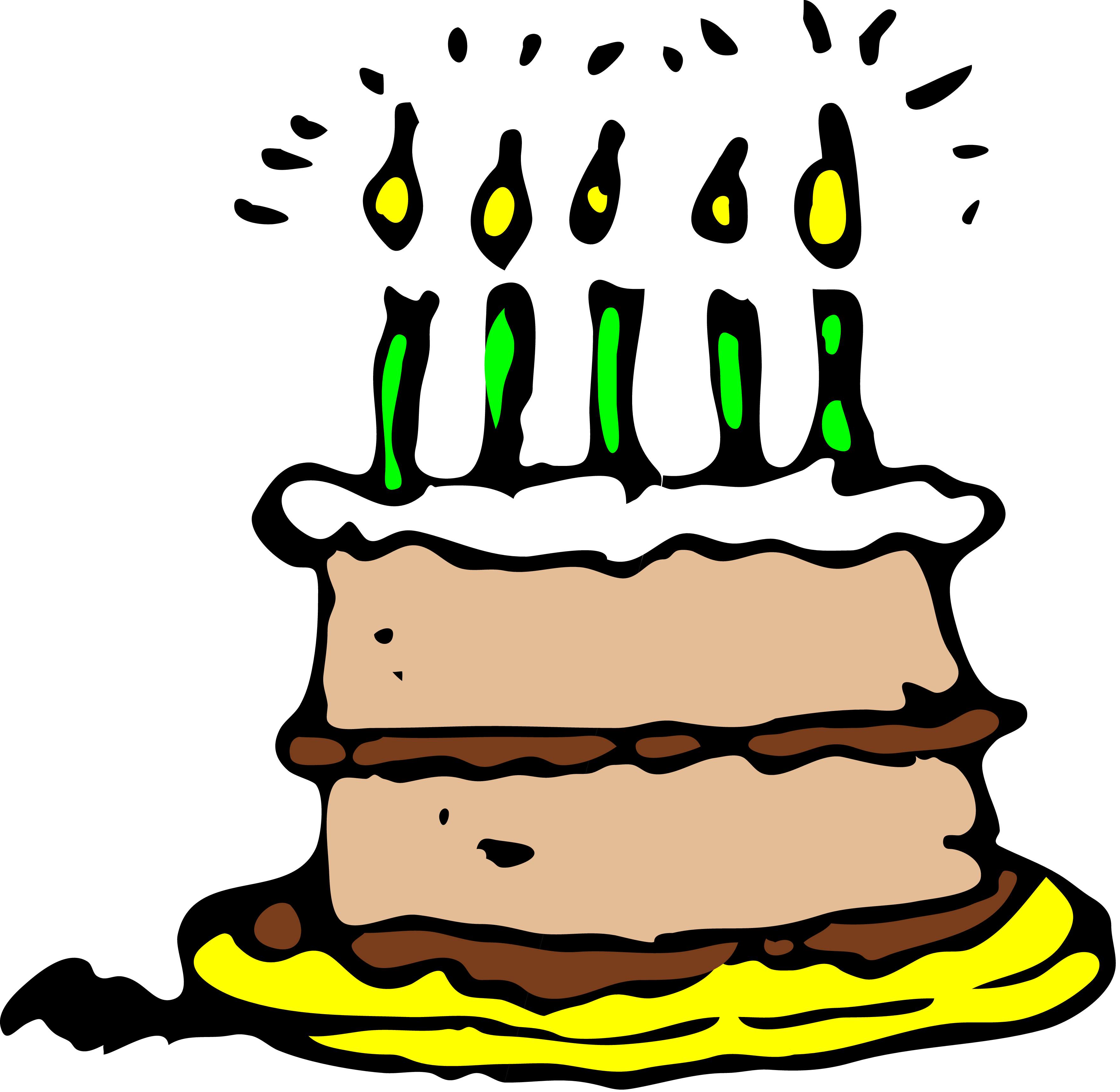 Happy Birthday Cake Clip Art