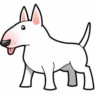 Bull Terrier Cartoon Photo Sculptures, Cutouts and Bull Terrier ...