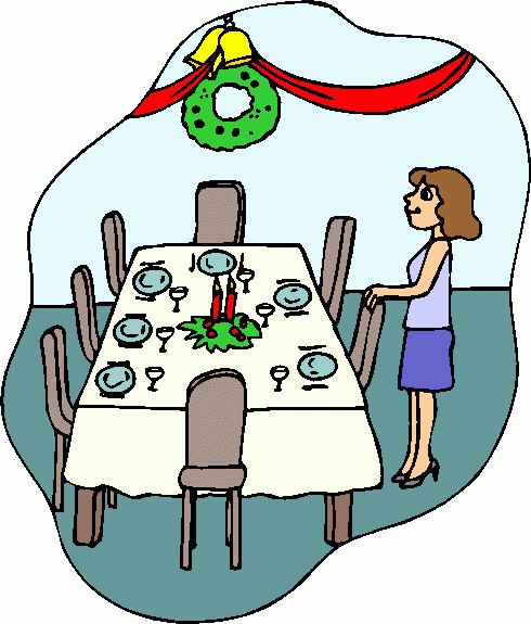 Dinner Table Clipart | Clipart Panda - Free Clipart Images