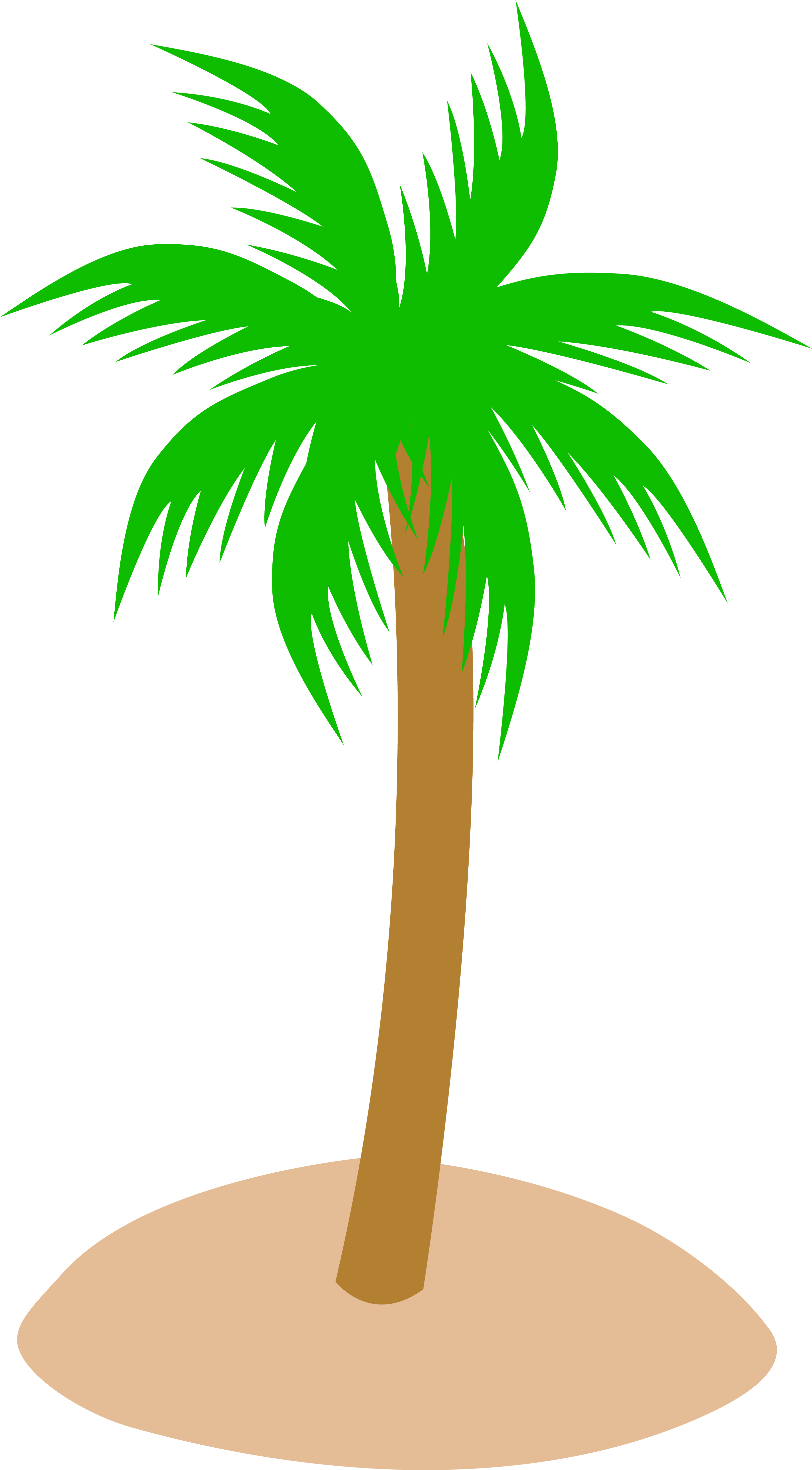 Cartoon Palm Tree Clipart - Free Clip Art Images