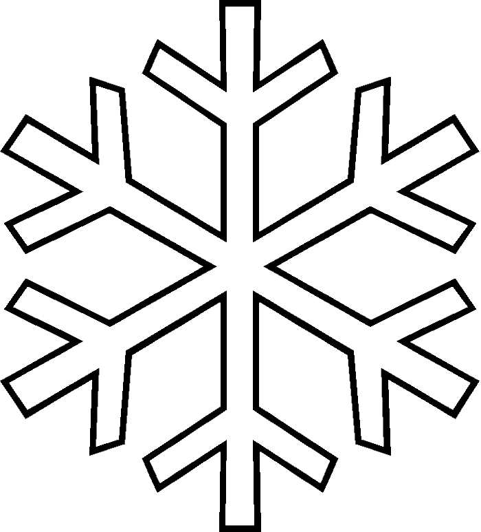Photos Snowflake In The Winter Coloring Pages - Winter Coloring ...