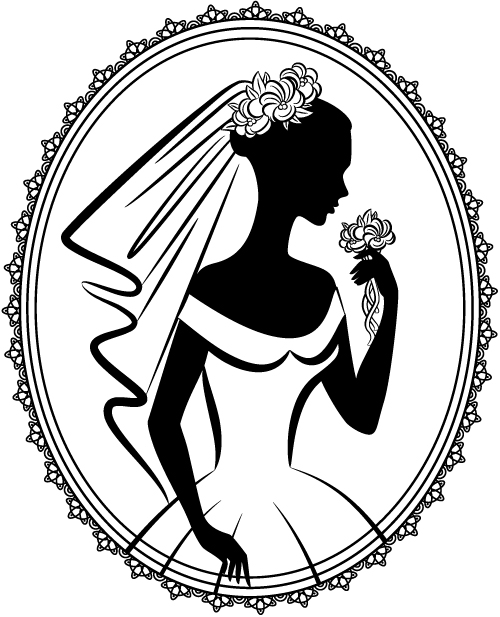 Happy Delicious Stuff: Clip Art - Beautiful Bride