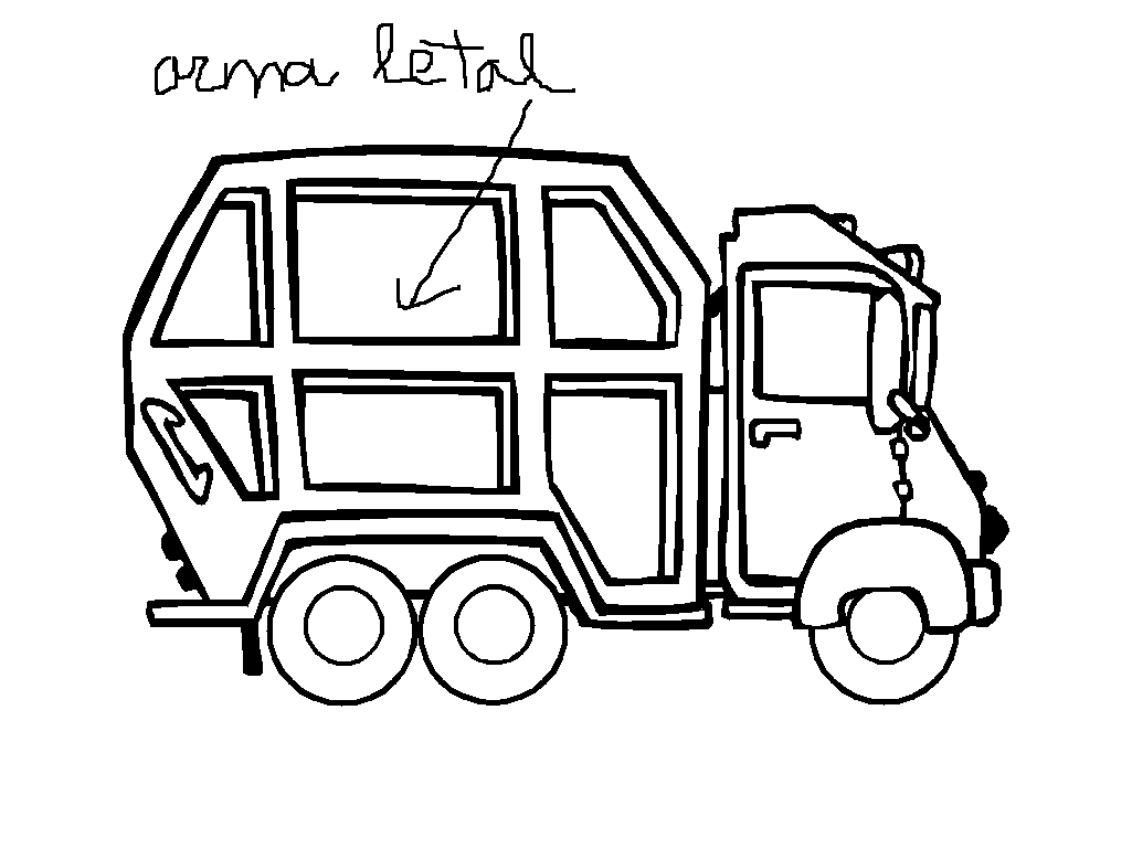 Trash truck coloring pages - Coloring Pages & Pictures - IMAGIXS