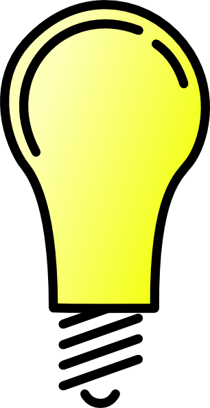 Light Bulb clip art - vector clip art online, royalty free ...