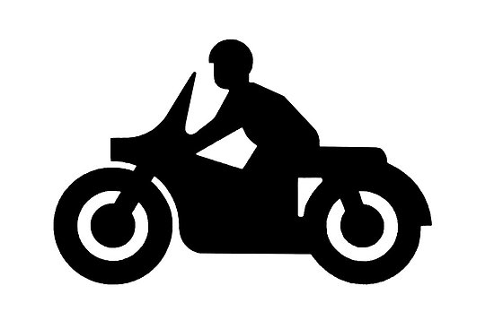 Vintage Motorcycle Clipart Black And White | Clipart Panda - Free ...