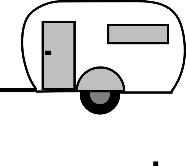 Airstream clip art - vector clip art online, royalty free & public ...