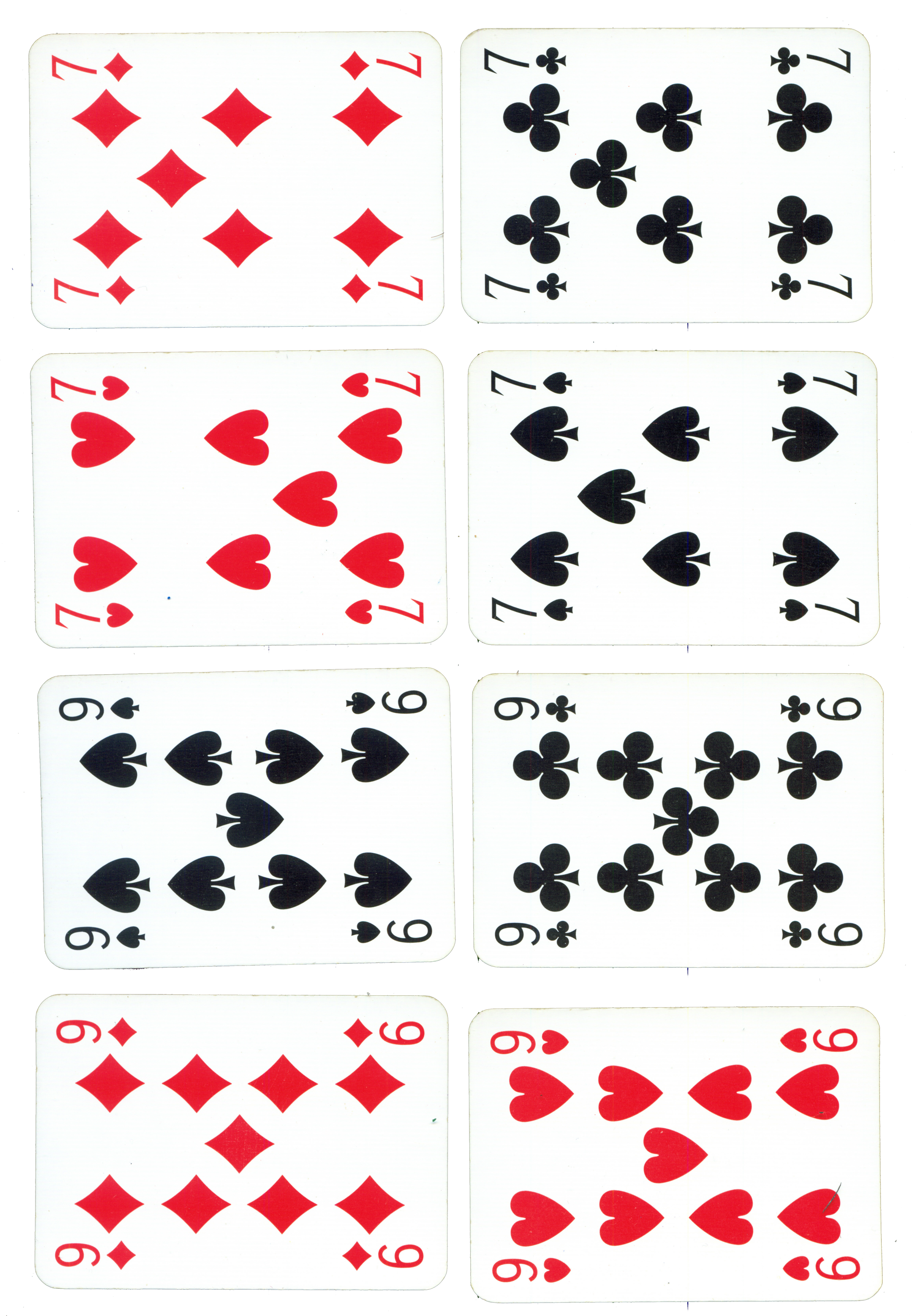 Playing Cards reference Pictures