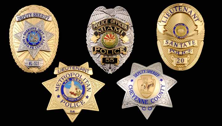 Buy Police Badges for Sale | Custom Police Officer Badges New Mexico