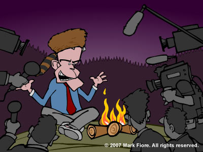 Laugh Tracks: Animated Political Cartoons at MarkFiore.com!