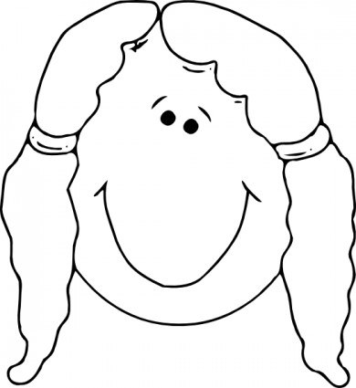 Girl Outline Clipart | Clipart Panda - Free Clipart Images