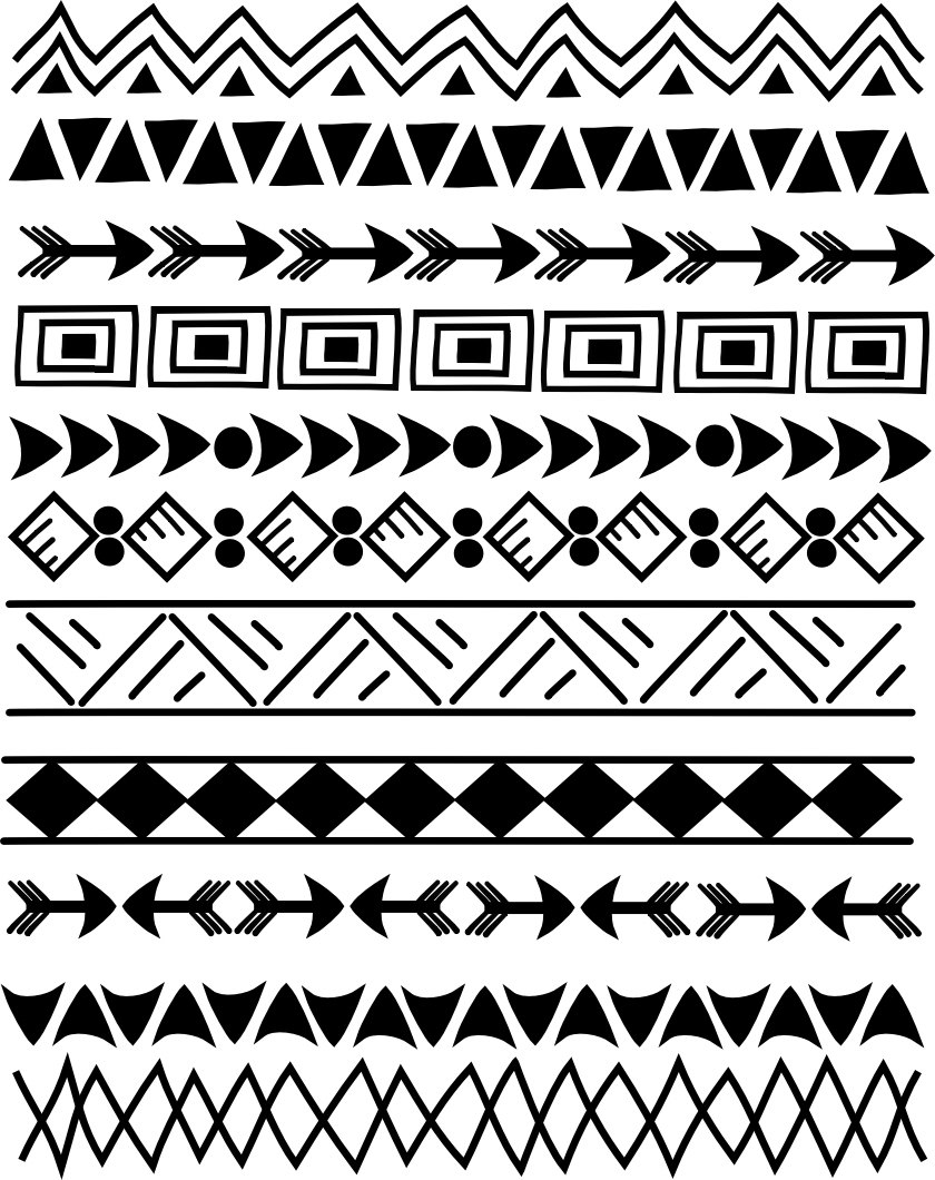 Popular items for tribal border on Etsy