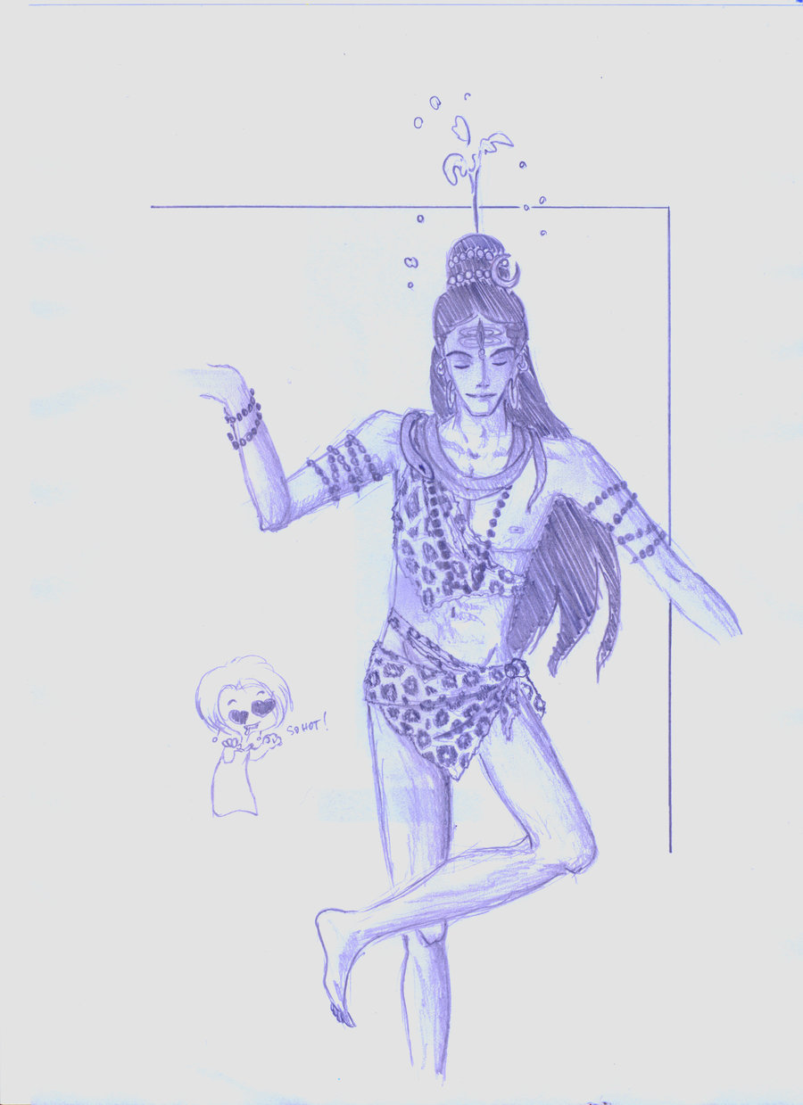 Shiva sketch by Jishinchan on DeviantArt