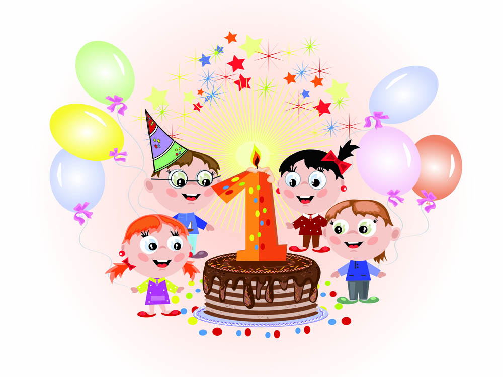 Cartoon birthday cards 01 vector Free Vector / 4Vector
