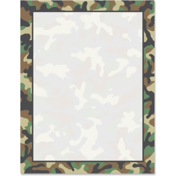 Camouflage PaperFrames by PaperDirect