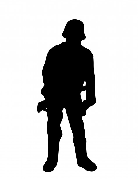 Soldier Silhouette Free Stock Photo - Public Domain Pictures