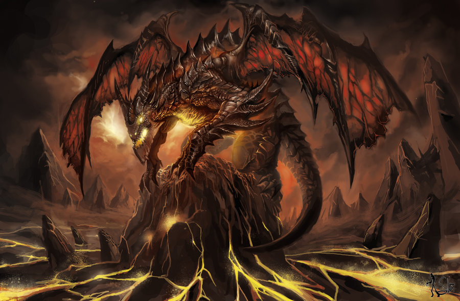 Diablo Dragon by Chaos-Draco on DeviantArt