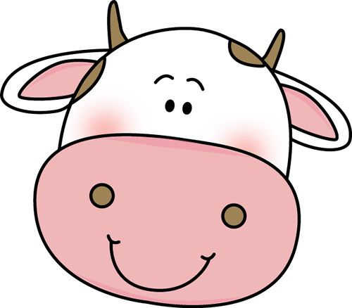 Cute Cow Clipart | crafts | Pinterest