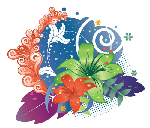 20 Best Free Floral Vectors | - Illustrator Tutorials & Tips