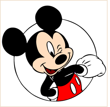 Mickey Mouse Face Clipart - Free Clip Art Images