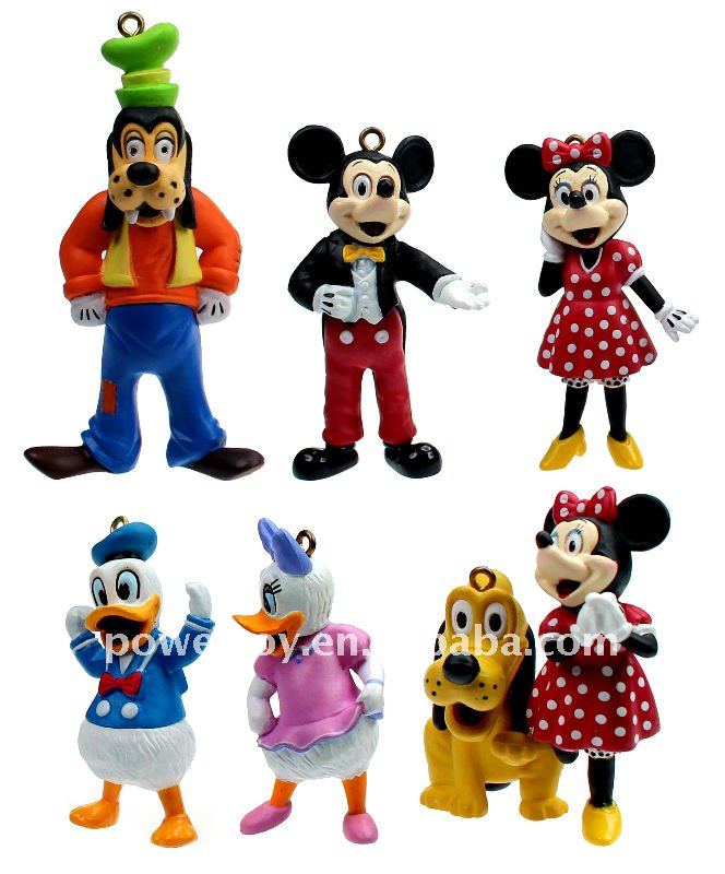 Plastic 3D figurine toys Cartoon-Character keychain, View 3D ...