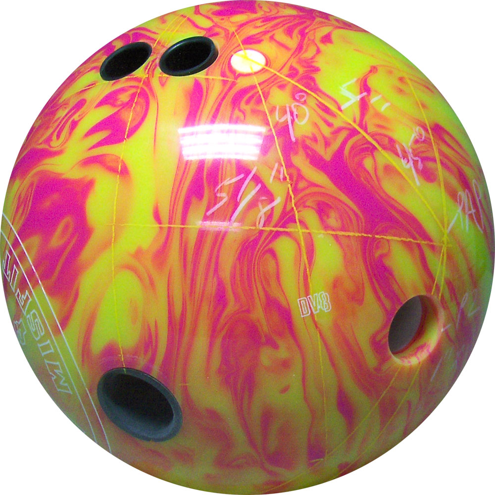 DV8 Misfit Green/White Bowling Balls FREE SHIPPING