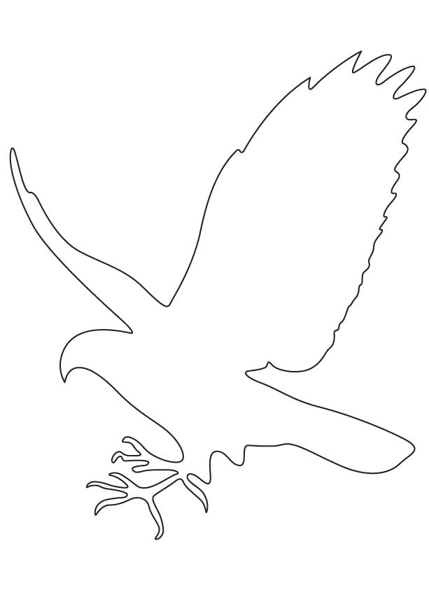 Falcon Outline Images & Pictures - Becuo