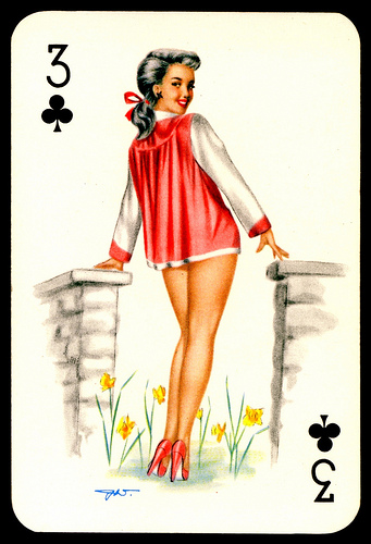 Villiger" Playing Card - Three of Clubs - a photo on Flickriver