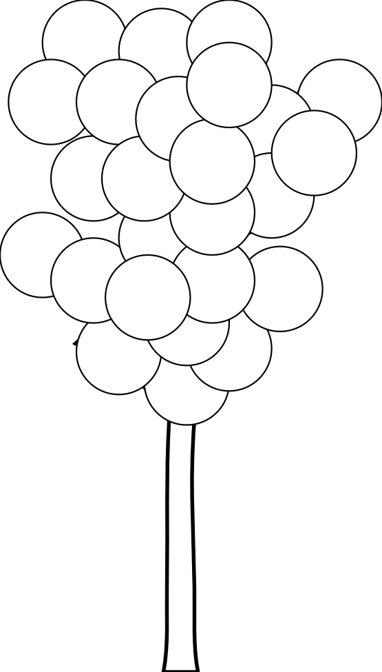 circle tree black white line art Coloring Book Colouring Sheet ...