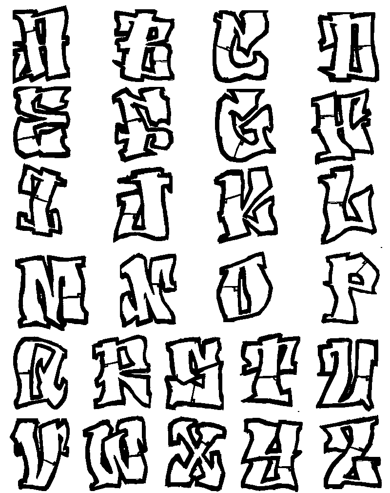 coloring pages with the alphabet: coloring pages with the alphabet ...