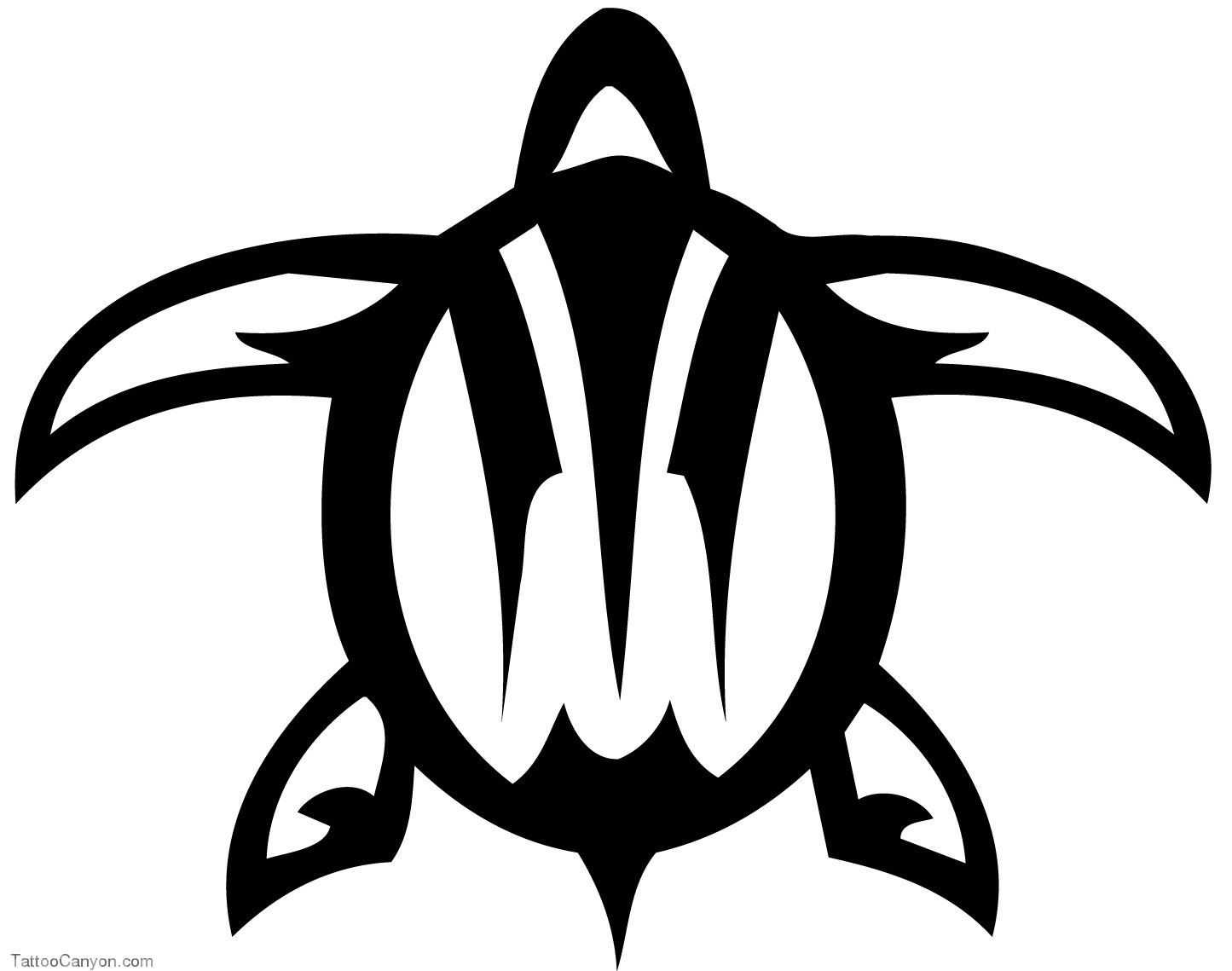 Hawaiian Turtle Clip Art Black And White | Clipart Panda - Free ...