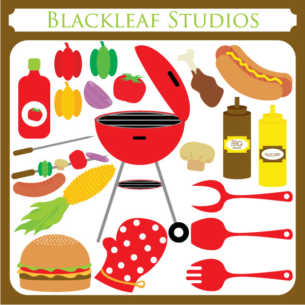 Barbecue Party Clip Art - Cliparts.co