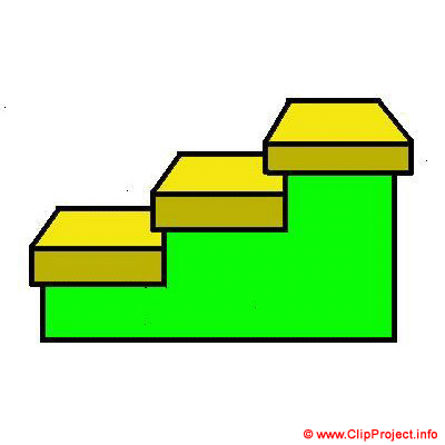 Cartoon Stairs Clipart