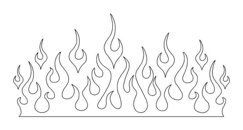 MonoKote... Flame Designs
