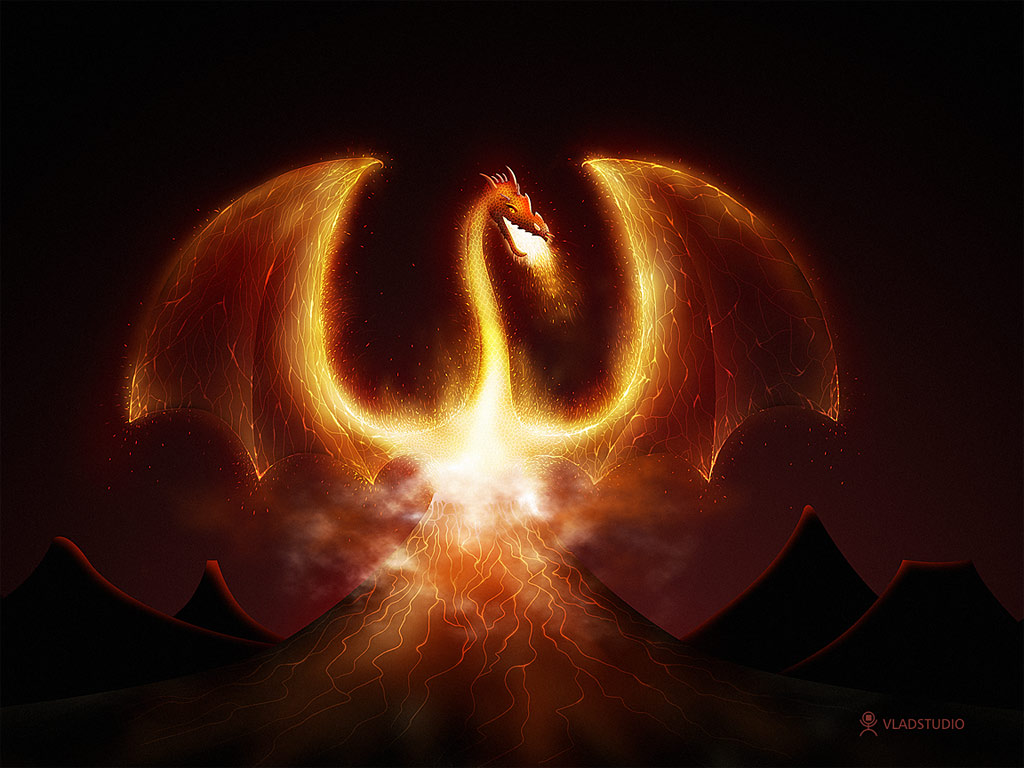 Making of Fire Dragon | Photoshop Tutorials @ Designstacks