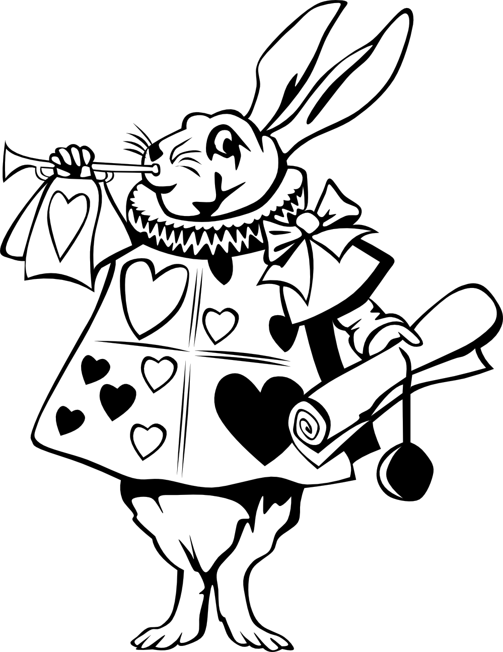Rabbit Clipart Black And White | Clipart Panda - Free Clipart Images
