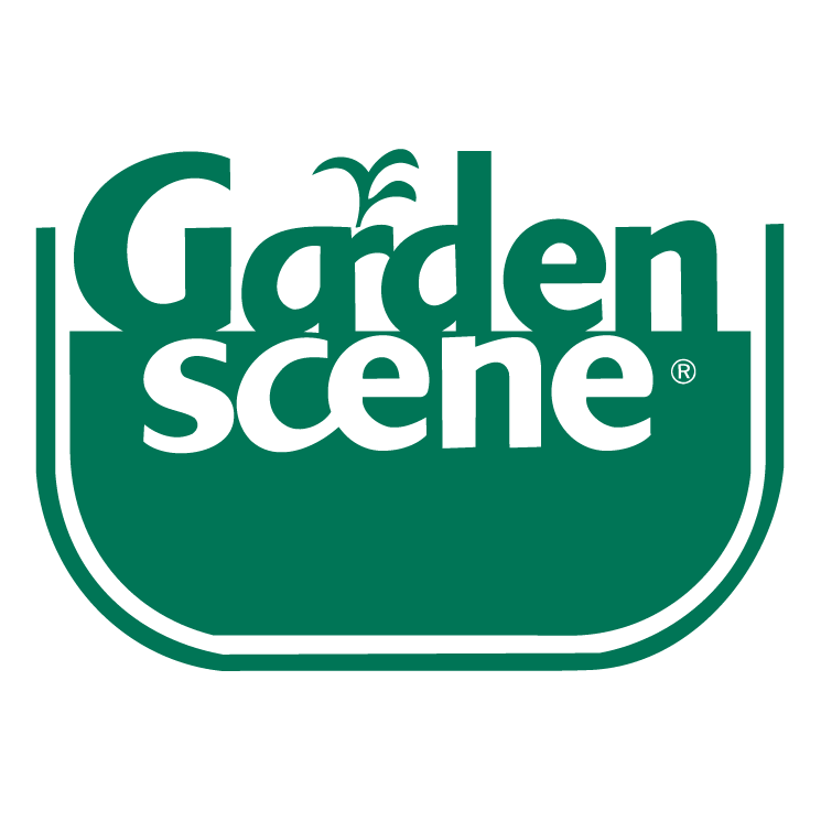 Garden scene Free Vector / 4Vector