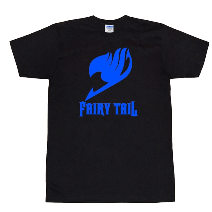 Fairy Tail Symbol Logo T shirt 100% cotton t shirt Cartoon Top Tee ...