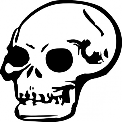 Human Skull clip art - Download free Other vectors