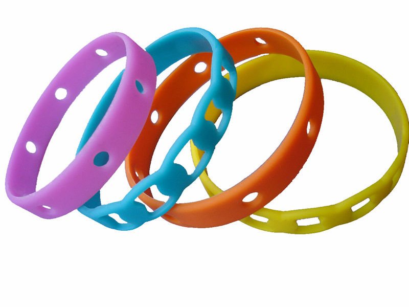 popular style glow silicone bracelets,Promotional Silicone ...