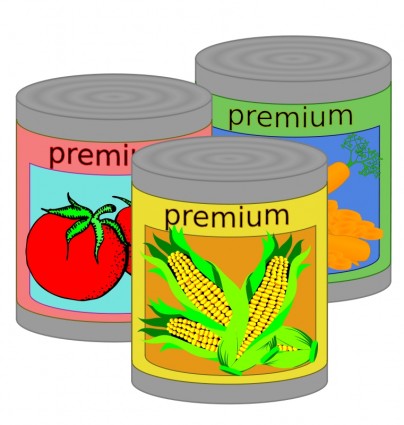 Canned food clip art Free vector for free download (about 3 files).