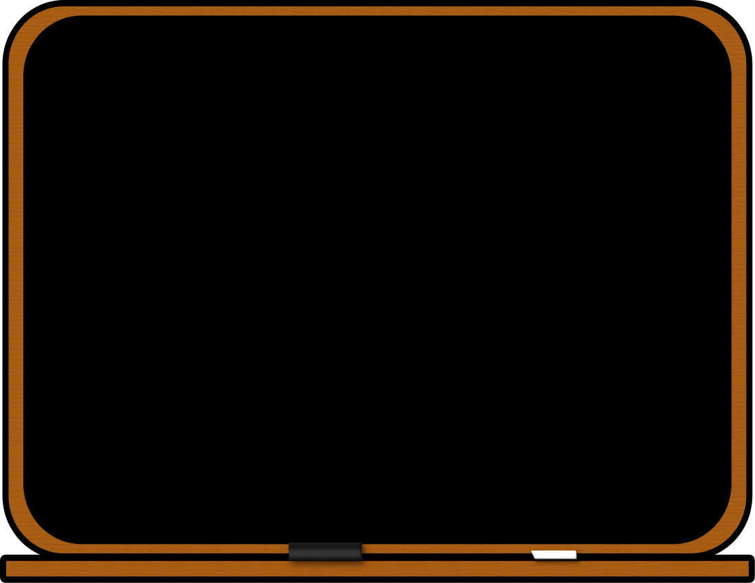 Blackboard Blank Page Clip Art Download