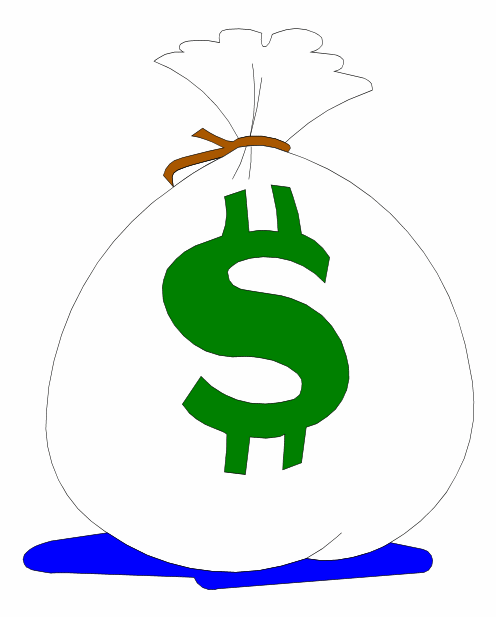 Pix For > Bags Of Money Clipart