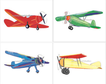Popular items for vintage airplanes on Etsy