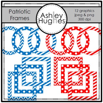 PATRIOTIC FRAMES {GRAPHICS FOR COMMERCIAL USE ...