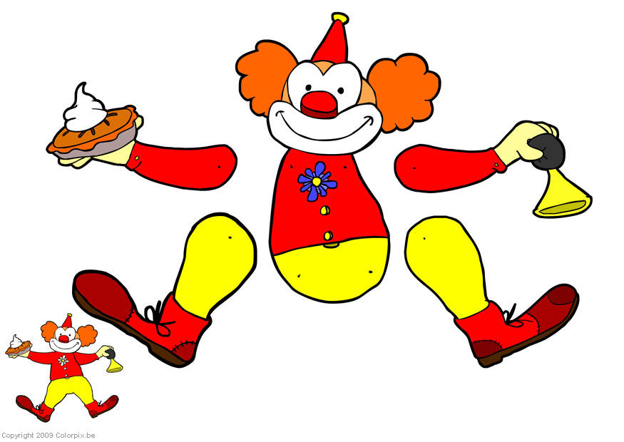Crafts Clown - Jumping Jack | 14304x Arts and crafts for children