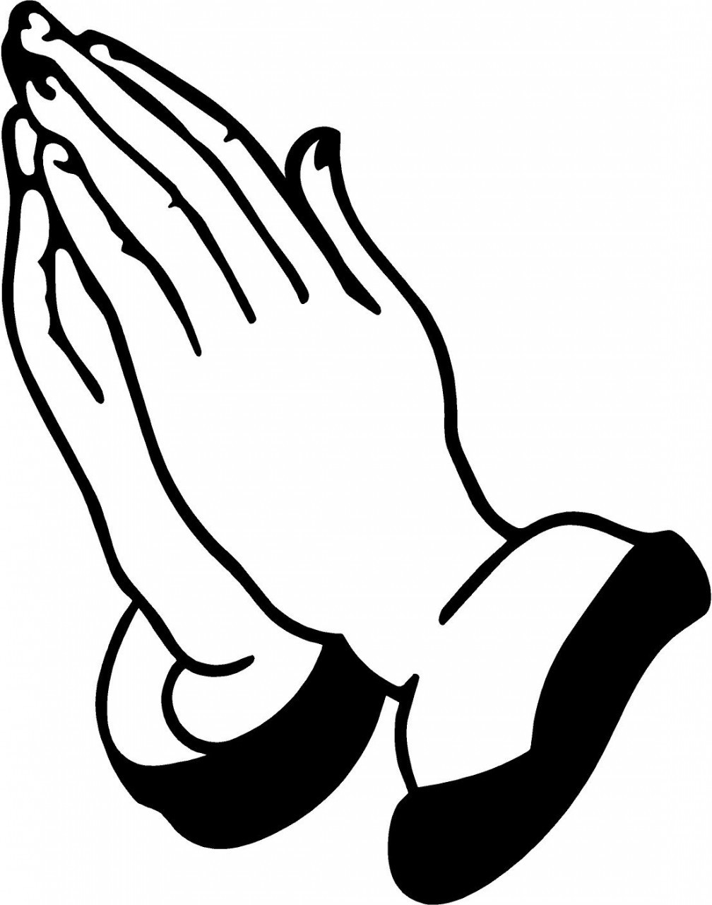Praying Hands Vector - ClipArt Best